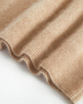 Bushed Cashmere Vest Sweater