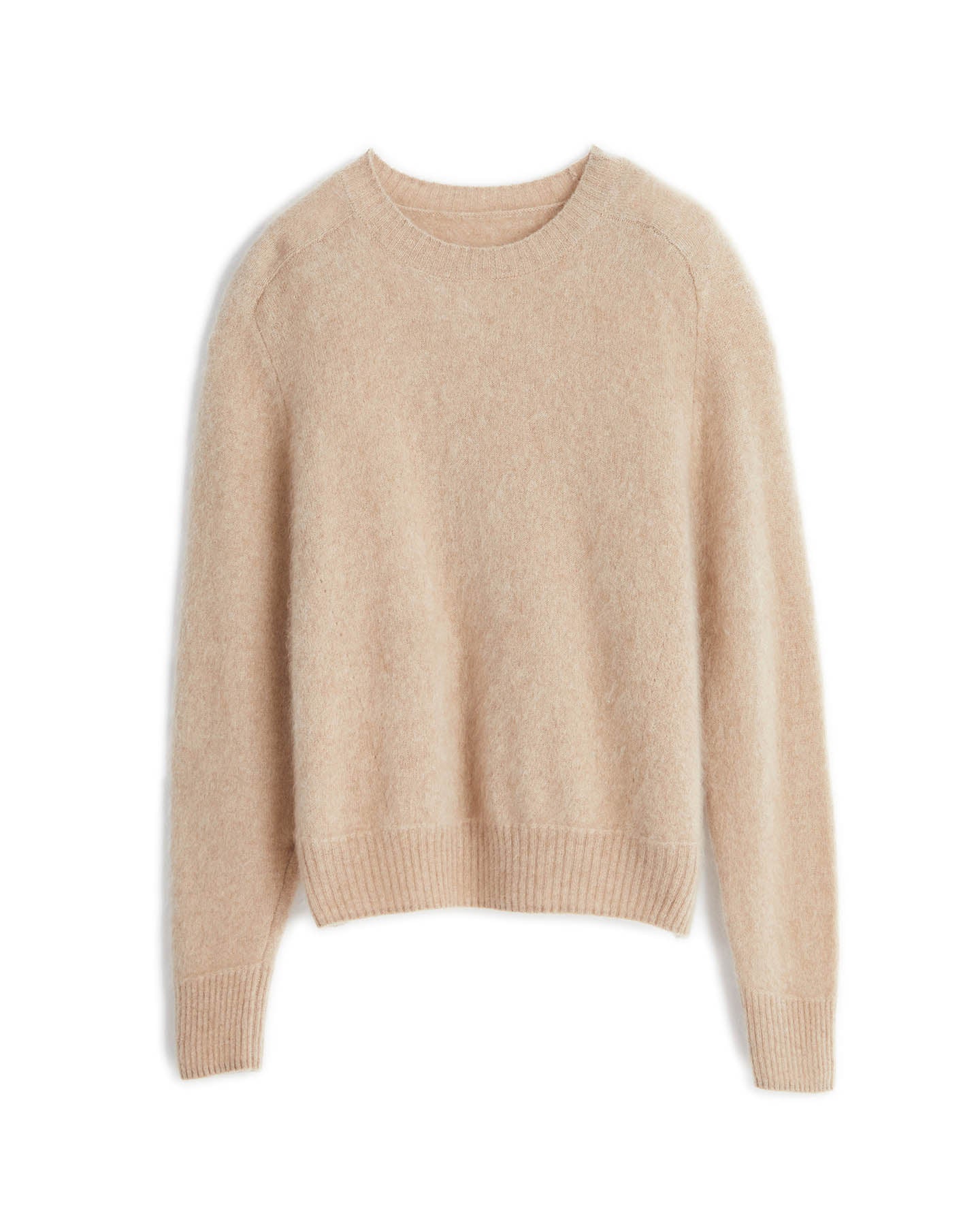 Round Neck Cashmere Pullover Sweater