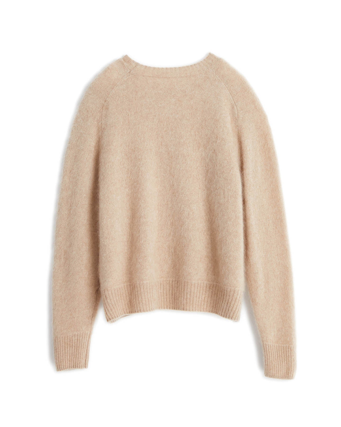 Round Neck Cashmere Pullover Sweater