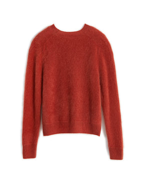 Round Neck Cashmere Pullover Sweater